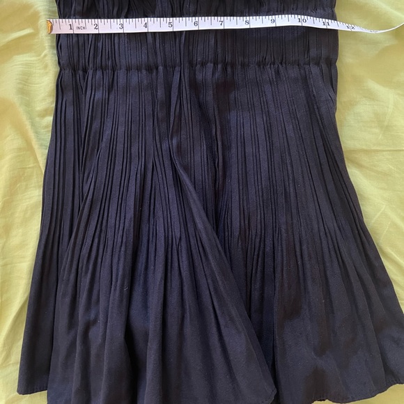 Korean Pleated Black Skorts - Picture 8 of 8